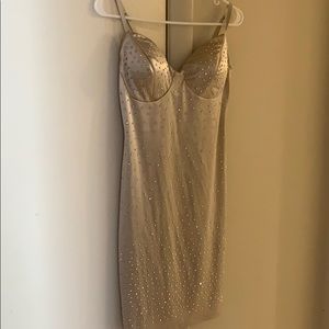 Beautiful rhinestone dress